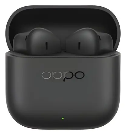Oppo Enco Buds3 Schwarz / Kabellose In-Ear-Kopfhörer / Touch-Steuerung / Bluetooth 5.4 / 8 Stunden Akkulaufzeit