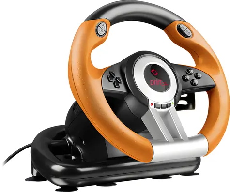 Speed Link DRIFT OZ schwarz-orange / Lenkrad / PC / Pedale / Schalthebel