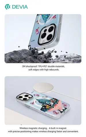 Devia Canvas Series Magnetische Hülle Magic Academy / Schutzhülle / iPhone 16 PLUS / MagSafe