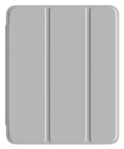 Comma Joy Series PU-Hülle für iPad Air 11" M1/M2/M3, grau / Hülle / mit Fach für Apple Pencil