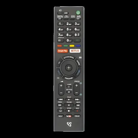 Sbox Universalfernbedienung für Sony -Fernseher / Fernbedienung / Reichweite 8 m / 2x AAA