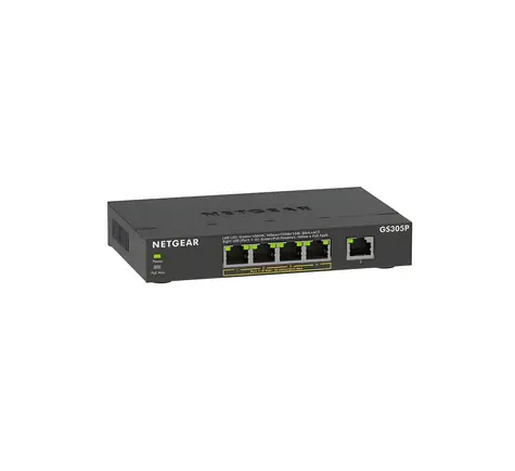 Netgear GS305Pv3 / Switch / 5x Gigabit / PoE+ 63W / unmanaged