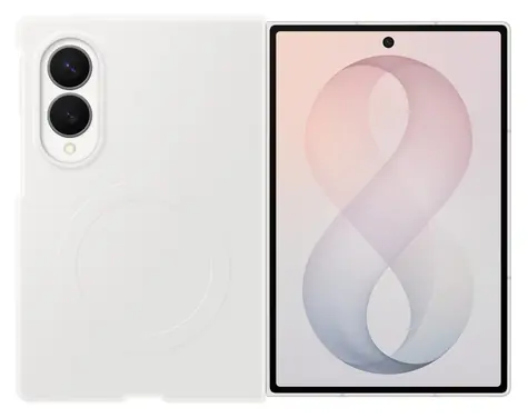 Samsung EF-EF971CWE weiße magnetische Silikonhülle / Galaxy Z Fold8