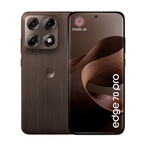 Motorola Edge 70 Pro 8+256GB braun / Smartphone / 6,78" AMOLED 144Hz / MediaTek Dimensity 8500 Extreme / 5G