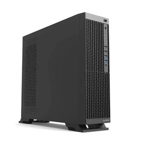 1stCool SFF COMPACT 2 ver.2 schwarz / PC-Gehäuse / mATX / USB-C / 2x USB 3.0 / 2x USB 2.0 / Kartenleser
