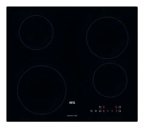 AEG IB6420ACB schwarz / Induktionskochfeld / 4 Kochzonen / PowerBoost / Touch-Bedienung
