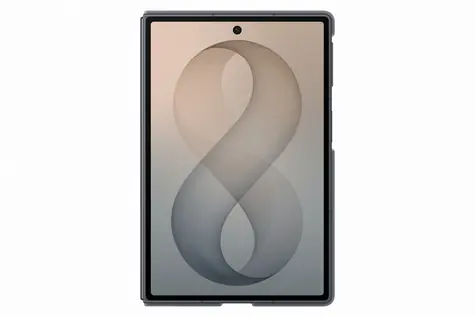 Samsung Silikonhülle mit Magnet für Z Fold8 Graphit / Hülle / Galaxy Z Fold8 / Silikon