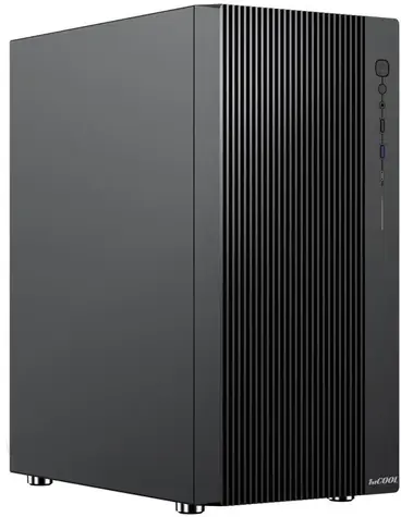 1stCool GAMER 4 schwarz / PC-Gehäuse / Midi-Tower / ohne Netzteil / 2x 120-mm-Lüfter / USB 3.0 / USB-C