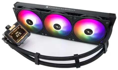 ThermalRight Frozen Warframe 360 ARGB Schwarz / AIO-CPU-Wasserkühlung / 3x 120 mm / 360 mm