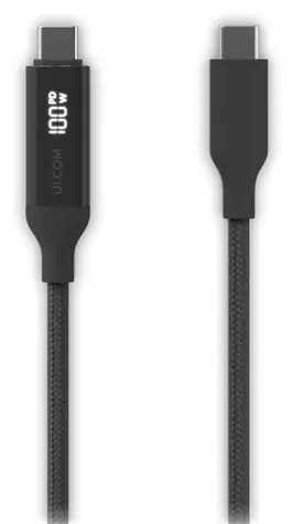 Ubiquiti USB-C-Kabel mit Display / Ladekabel / 100 W / 2 m