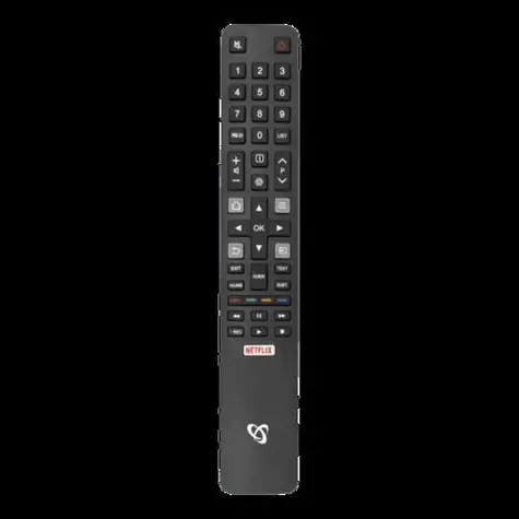 Sbox Universalfernbedienung für TCL Fernseher / Fernbedienung / Reichweite 8 m / 2x AAA