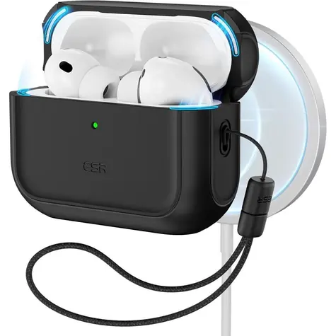 ESR Orbit HaloLock schwarz / Hülle / MagSafe / für Apple AirPods Pro 3