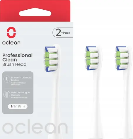 Oclean Professional Clean (2 Stück) / Ersatzköpfe / Oclean Schallzahnbürsten