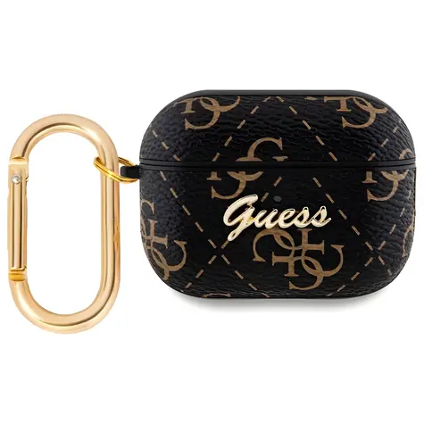 Guess 4G Hook Hülle für Apple AirPods Pro 2, schwarz / Hülle