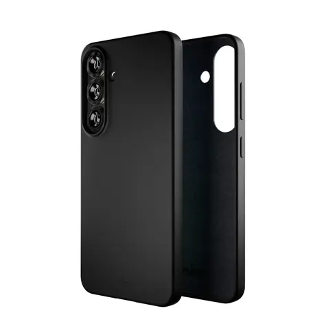 Puro Icon Silikonhülle schwarz / Schutzhülle / für Samsung Galaxy S25