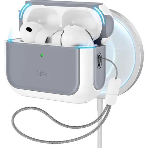 ESR Orbit HaloLock für Apple AirPods Pro 3 weiß / Kopfhörerhülle / MagSafe