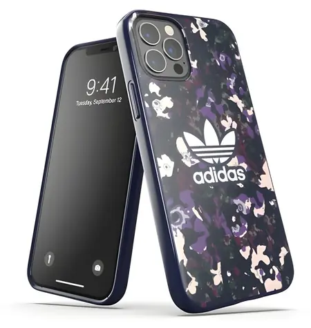 Adidas OR SnapCase Grafik-Handyhülle für iPhone 12 und iPhone 12 Pro in Lila / Handyhülle für Apple iPhone 12