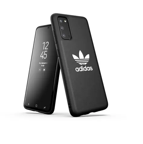 Adidas Schutzhülle mit Trefoil-Logo, schwarz / Schutzhülle / für Samsung Galaxy S20