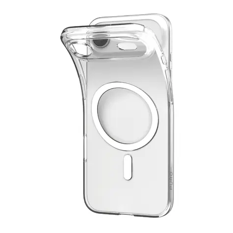 Puro 0.3 MAG iPhone 17 Air transparente Schutzhülle / MagSafe / ultradünnes TPU