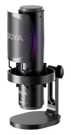 Boya K9 schwarz / Lavalier-Mikrofon / kabelgebunden