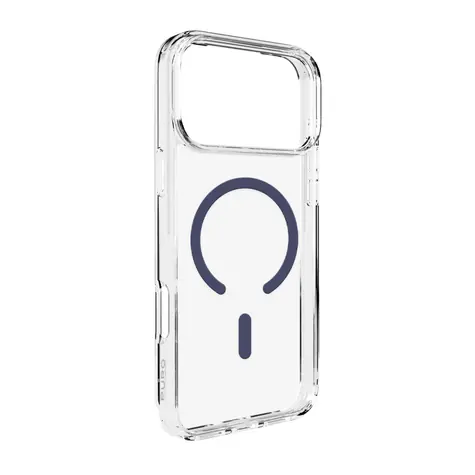 Puro Lite Mag transparent, blauer Ring / Cover / MagSafe / iPhone 17 Pro