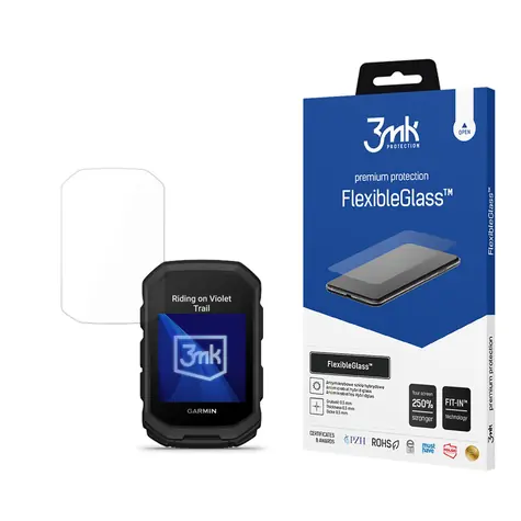 3mk FlexibleGlass Hybridglas für Garmin Edge MTB / Schutzglas / Hybrid