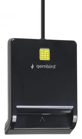 Gembird FD2-SCR schwarz / Kartenleser / SMART / USB 2.0