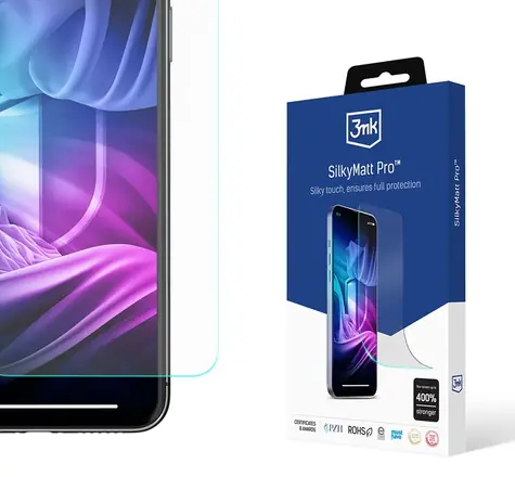3MK Silky Matt Pro Schutzfolie für Motorola Edge 50 Pro / Schutzfolie / Matte Oberfläche