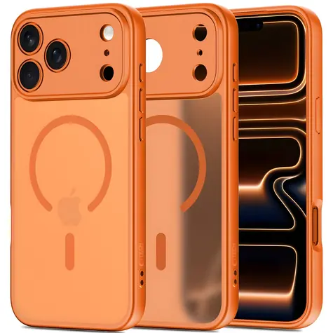 Tech-Protect BasicMag MagSafe orange / Schutzhülle / Apple iPhone 17 Pro / MagSafe