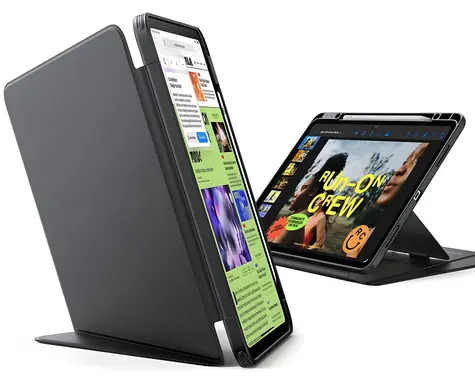 ESR Flip Hybrid schwarz / Tablet-Hülle / Apple iPad Air 13" (2024/2025/2026)