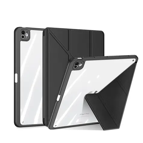 Dux Ducis Magi Hülle für iPad Pro 13" (2024/2025) mit Ständer, schwarz / Hülle / Tablet
