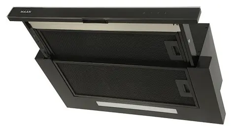 MAAN Corona 2 Touch schwarz / Dunstabzugshaube / 60 cm / Touch-Bedienung / 315 m/h / 63 dB