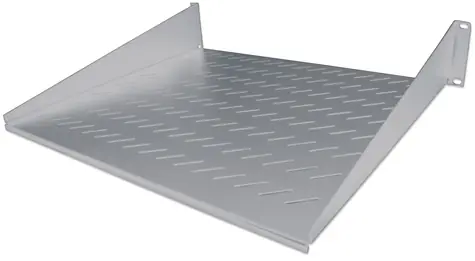 Intellinet 19"-Rack-Einschub grau / Einschub / 2 HE / Tragfähigkeit 25 kg / Tiefe 250 mm / Stahl