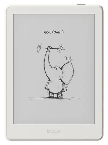 Onyx BOOX GO 6 (Gen II) Gehäuse / E-Book-Reader / 6 Zoll / E-Ink / 1448 x 1072 / 32 GB / WLAN / USB-C / Bluetooth