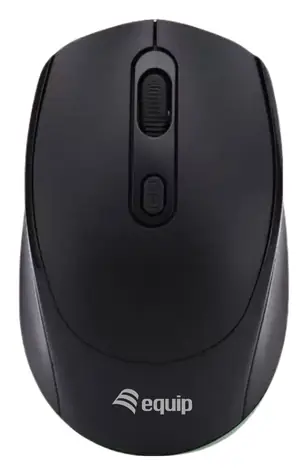 Equip Kabellose Maus Dual-Modus Schwarz / Maus / 4 Tasten / 2,4 GHz / 1600 DPI