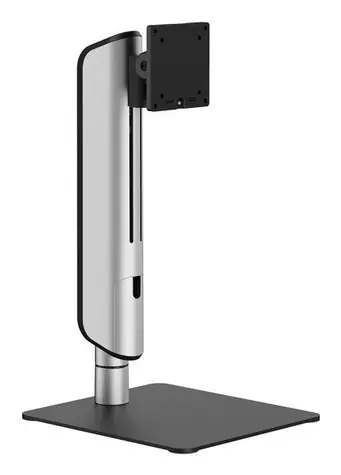 Equip 650129 silber / Tischhalterung für Monitore / 17-49" / VESA 75-100 mm / Tragkraft 18 kg / 360°