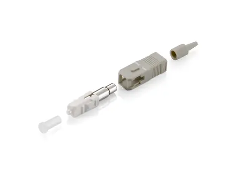 Equip Adapter SC-SC grau / Optischer Adapter / Multimode / 12 Stück.
