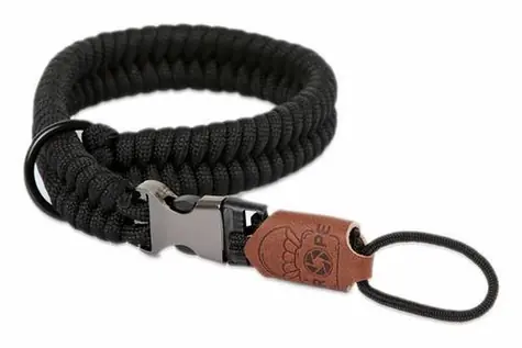 C-ROPE Claw schwarz / Handgelenkschlaufe / Paracord / 30 cm / Tragfähigkeit 20 kg