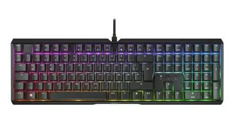 Cherry XTRFY MX 3.1 schwarz / Gaming-Tastatur / Mechanisch / Cherry MX2A Braun / RGB / Kabelgebunden / DE-Layout