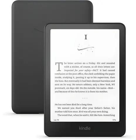 Amazon Kindle Paperwhite (2024) mit Werbung, schwarz / E-Book-Reader / 7 Zoll / 16 GB / WLAN / USB-C / IPX8