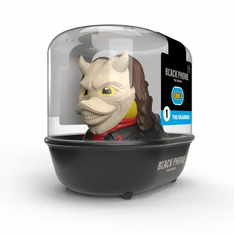 NUMSKULL Tubbz Duck Black Phone - Der Greifer (Erstauflage) / Sammelfigur / Kunststoff / 9 cm