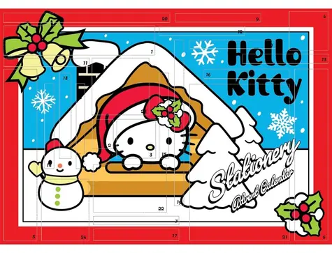 PYRAMID Adventskalender Hello Kitty / Adventskalender / Schreibwaren / Schulbedarf