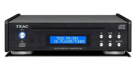 Teac PD-301DAB-X schwarz / CD-Player / Einschublaufwerk / DAB+/FM-Tuner / USB / Fernbedienung