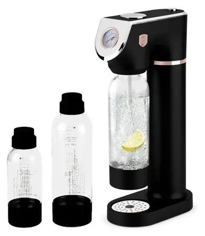 BERLINGERHAUS Sodabar Black Rose Kollektion / Wassersprudler / 2 Flaschen pro Packung