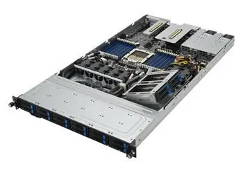 Asus RS501A-E12-RS12U schwarz / Server / AMD EPYC 9004 / 1x SP5 / 24x DDR5 / 12x NVMe Gen5 / 2x M.2 / rPS 1600W