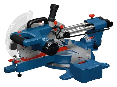 BOSCH GCM305-216S mit Auszug / Gehrungssäge /  216 mm / Schiebeschiene / 5.280 U/min / LED