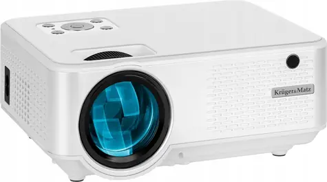 Kruger&Matz V-LED20 weiß / Projektor / LED / Full HD 1920 x 1080 / Bluetooth