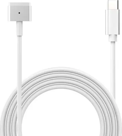 CoreParts USB-C auf MagSafe 2 weiß / Stromkabel / 1,8 m
