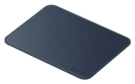Satechi Vegan-Leder blau / Mauspad / Öko-Leder