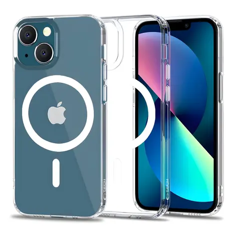 Tech-Protect MagMat transparente Schutzhülle / Apple iPhone 13 mini / MagSafe / TPU+PC